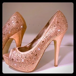 Steve Madden rhinestone heels
